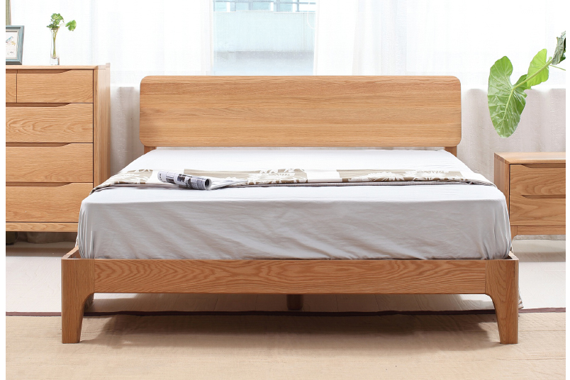 实木橡木床价格是多少？维莎原木白橡木实木床是真的吗？