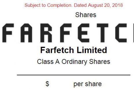京东持股的奢侈品电商Farfetch申请在美上市！